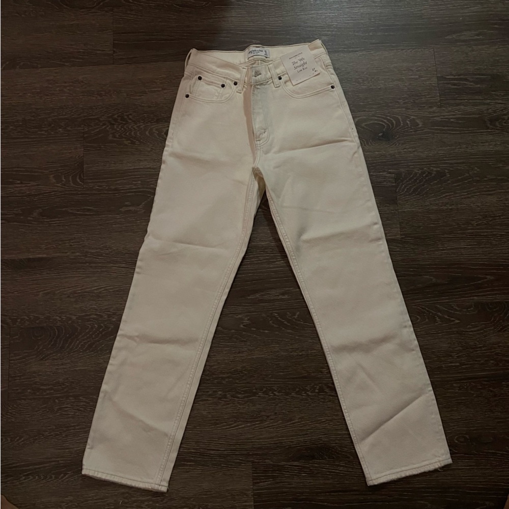 Abercrombie & Fitch 90s Straight Low Rise